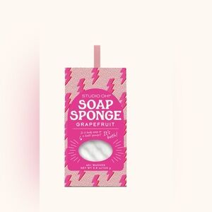 NIB Studio Oh! Soap Sponge Grapefruit
